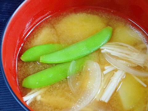 朝の栄養☆　「野菜いっぱいの味噌汁」